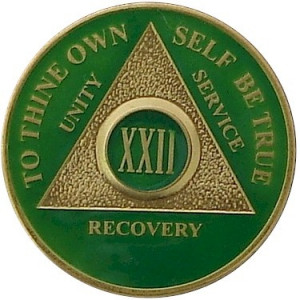 ... Anniversary Medallions, recovery gifts, alcoholics anonymous chips
