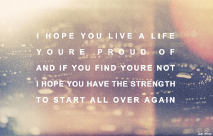 Scott Fitzgerald Quotes I Hope You Live A Life This Eric Roth quote ...
