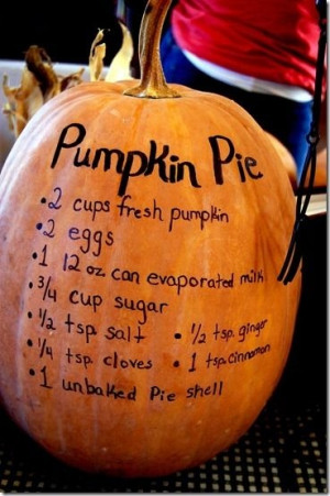 DIY Pumpkin Pie Recipe