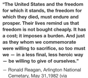 Reagan Quote on freedom