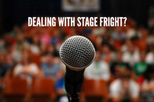 If you do struggle with stage fright there are ways to conquer your ...