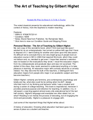 The Art of Teaching by Gilbert Highet One Of The Best Books Ever On