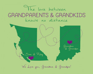 Grandparents Quote, Custom Gift for Grandma and Grandpa, 8x10 Custom ...