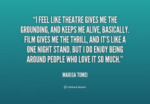 Quotes About Theatre Preview quote