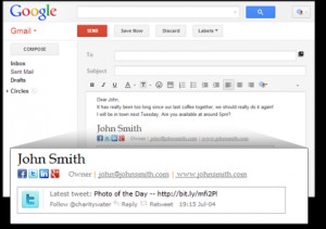 ... Professional looking email signature for Gmail,Yahoo,Hotmail etc