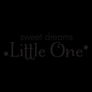 Sweet Dreams Little Boy Wall Quotes™ Decal