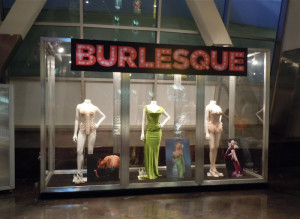 Burlesque movie costumes