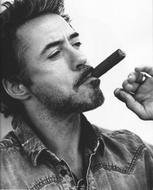 ... sherlock holmes robert downey jr man iron man cigar handsome actor