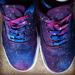 galaxy shoes #Christmas #thanksgiving #Holiday #quote