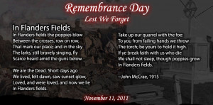 Remembrance Day Lest We Forget In Flanders Fields Poem In Flanders