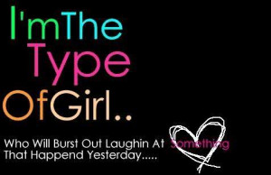 Myspace Graphics > Quotes > im the type of girl Graphic