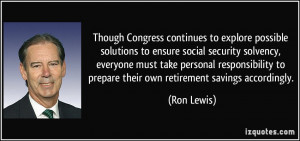 Though Congress continues to explore possible solutions to ensure ...