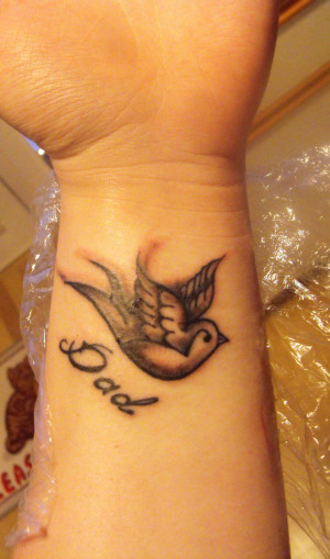 swallow tattoo by Juddess