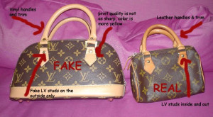 How To Spot a fake LOUIS VUITTON BAG