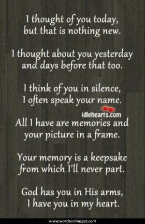 Passed away quote...