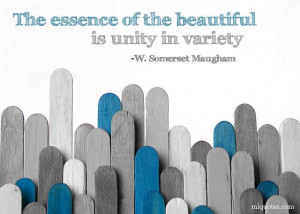 Unity In Variety Picture Quote - MLQuotes