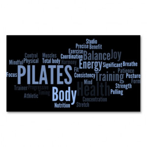 PILATES Instructor Business Card
