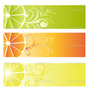 Colorful Citrus Background