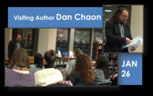 Visiting Author Dan Chaon at his reading on Saturday January 25 2014