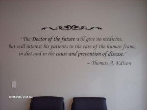 Quote from Thomas A. Edison