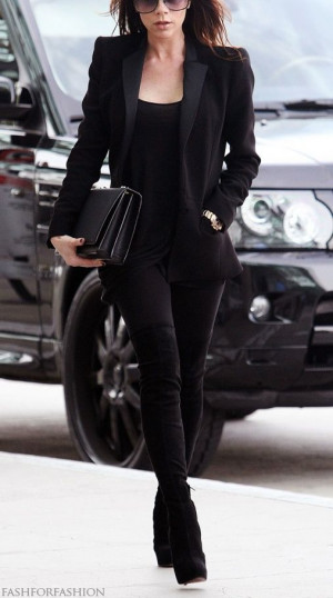 all black outfits pinterest