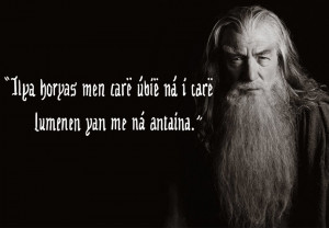 Quotes From Lord of the Rings Elvish