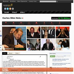 Carlos Slim Helu biography, net worth, quotes, wiki, assets, cars ...