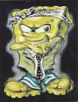 Gangster Spongebob Picture