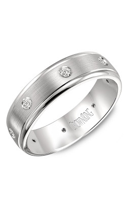 Crown Ring Men's Wedding Band WB-7096 product image