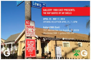 ART SHOW: Artist Places Real Street Signs at Locations from Rap Lyrics