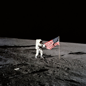 Free Moon Landing Background 6