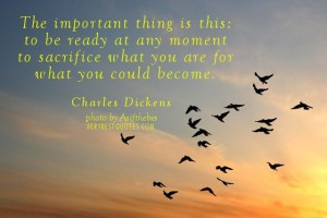 Change quotes – The important thing is this – to be ready at any ...