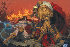 ... (Warhammer Fantasy) Versus The Emperor of Mankind (Warhammer 40,000