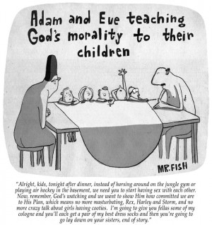 Adam-and-Eve-teaching-Gods-morality-atheism-gnu-new-funny-lol-positive ...