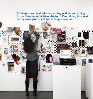 Jasper Johns QUOTE on art making