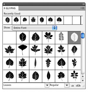 Converting Glyph Characters Into Graphic Elements
