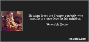 Quotes by Venerable Bede