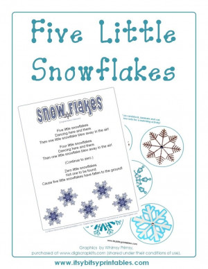 winter preschool activities | Winter Preschool Activities: Snowflake ...