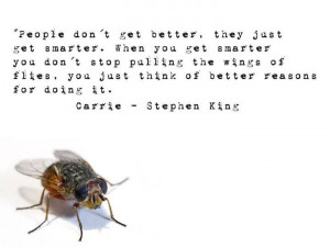 Quote from Stephen King's Carrie