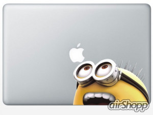 Despicable Me Minion Decals Macbook Stickers Pro Decal Air Skin DT