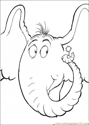 free printable coloring page Horton 48 (Cartoons > Horton)