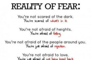 Reality of fear: