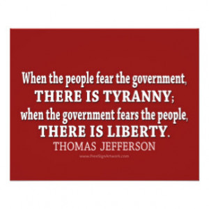 Thomas Jefferson Quote on Liberty and Tyranny 4.5