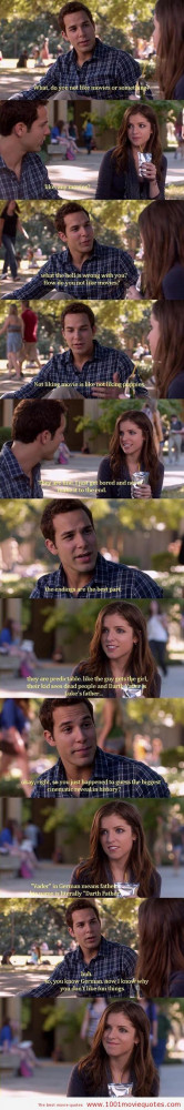 pitch perfect (2012) movie quote