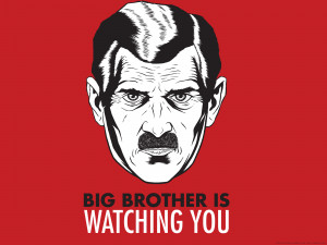... George Orwell Big Brother wallpaper (books, quotes, wallpapers