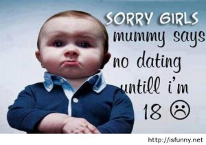 Funny cute baby boy quote