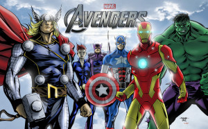 Avengers Assemble Comic Wallpaper AVENGERS ASSEMBLE by