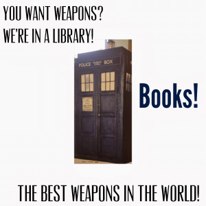 Doctor Who Library Programs, a guest post by Julia Hutchins