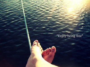 feet ocean water free freedom quotes