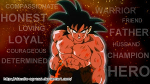 Goku Dragon Ball Z Inspirational Quotes